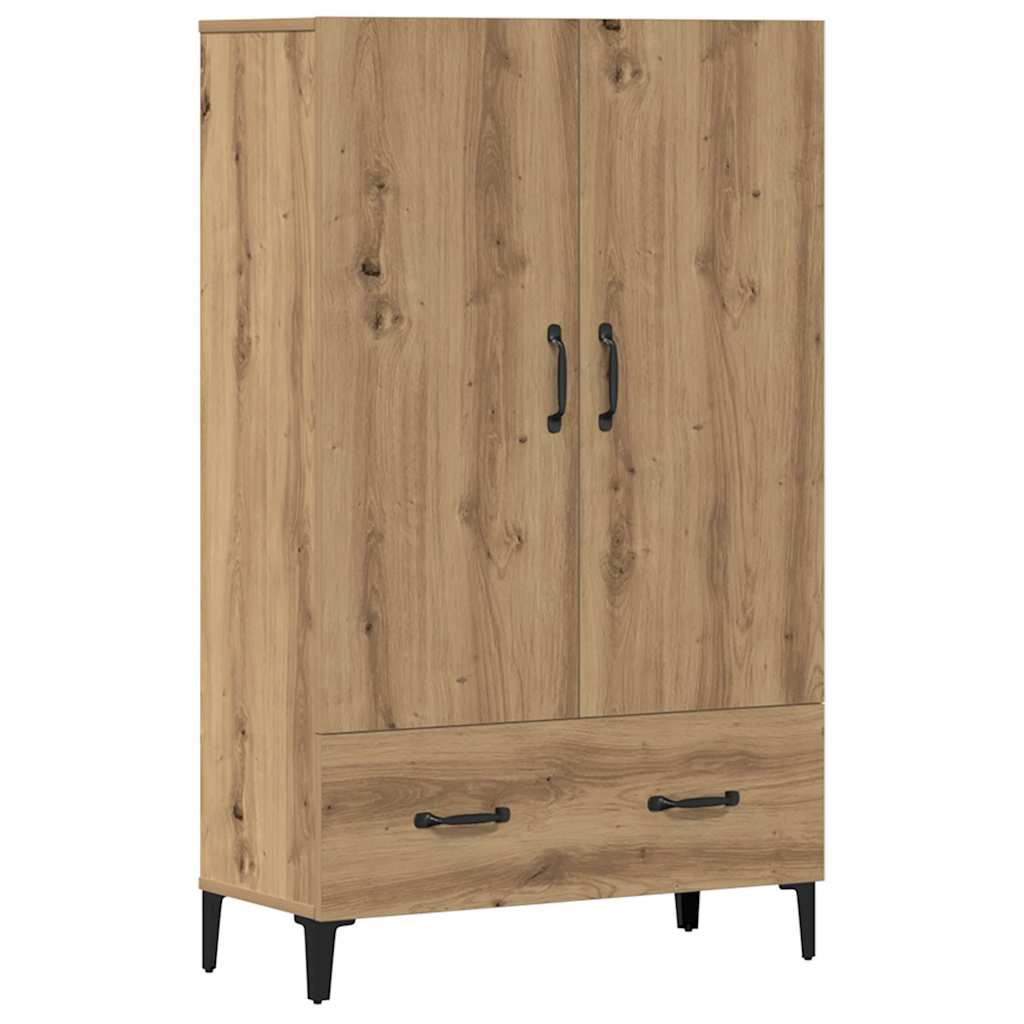 vidaXL Komoda dub artisan 70 x 31 x 115 cm kompozitní dřevo