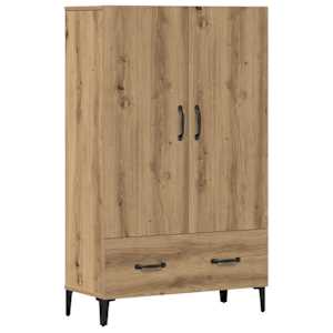 Komoda dub artisan 70 x 31 x 115 cm kompozitní dřevo - obrázek 2