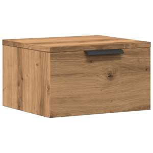 vidaXL Seinale kinnitatav &ouml;&ouml;kapp Artisan Oak 34x30x20 cm