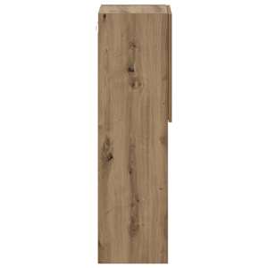 TV skříňka s LED osvětlením dub artisan 30,5 x 30 x 102 cm - obrázek 8