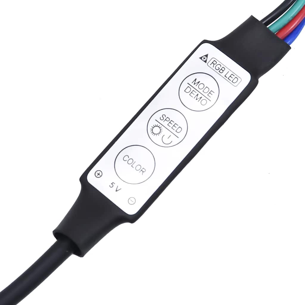 TV skříňky s LED osvětlením 2 ks dub artisan 30,5 x 30 x 102 cm - obrázek 16