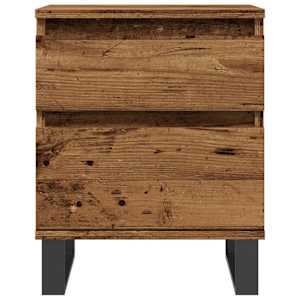 Noční stolek old wood 40 x 35 x 50 cm kompozitní dřevo - obrázek 4