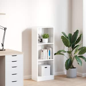 vidaXL Kirjahylly korkeakiilto valkoinen 40x24x109 cm tekninen puu