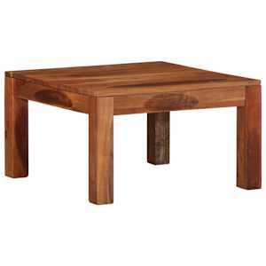 Konferenční stolek 60x60x35 cm Masivní dřevo Akácie - obrázek 11