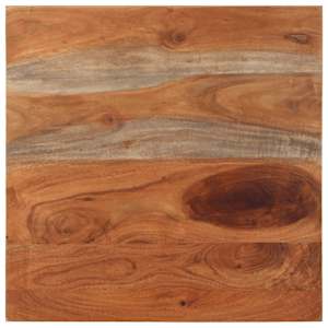 Konferenční stolek 60x60x35 cm Masivní dřevo Akácie - obrázek 4