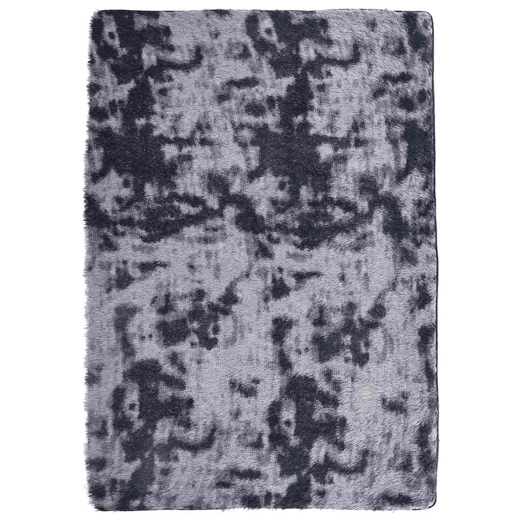 Thumbnail - vidaXL Teppich Shaggy Hochflor NAVARRA Dunkelgrau 160x230 cm Polyester
