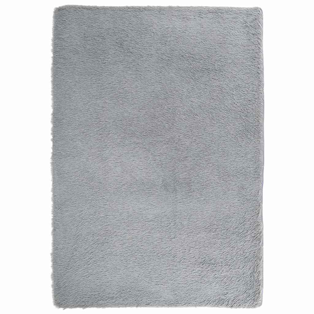 vidaXL Koberec Shaggy s vysokým vlasem NAVARRA světle šedý 160x230 cm