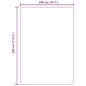 Koberec Shaggy s vysokým vlasem NAVARRA světle šedý 200x290 cm - obrázek 10