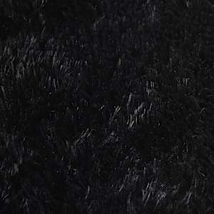 Koberec Shaggy s vysokým vlasem NAVARRA černý 240x240 cm - obrázek 9