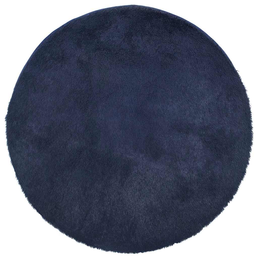 Thumbnail - vidaXL Teppich Shaggy Hochflor NAVARRA Marineblau 240x240 cm Polyester