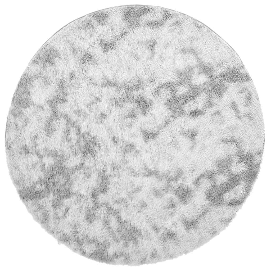 Thumbnail - vidaXL Teppich Shaggy Hochflor NAVARRA Silbergrau 240x240 cm Polyester