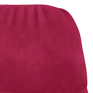 Relaxační křeslo vínové samet - obrázek 6