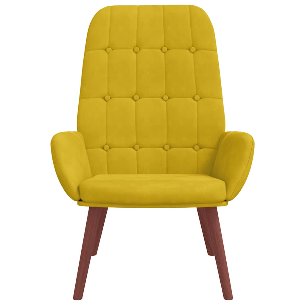 Thumbnail - vidaXL Relaxsessel Gelber Samt