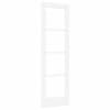 vidaXL Siseuks ORKDAL Valge primitud 61 x 198,5 cm