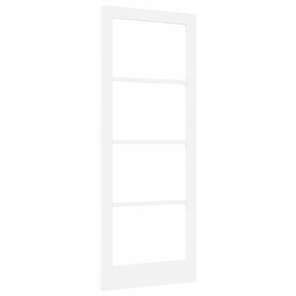 vidaXL Siseuks ORKDAL Valge kruntitud 83 x 211 cm