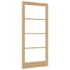 vidaXL Siseuks ORKDAL Pruun 93 x 202 cm