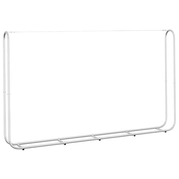 vidaXL k&uuml;ttepuude rest, 250x25x150 cm, tsingitud teras