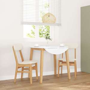 Jedilni stoli z blazinami 2 kosa masivnega lesa gume