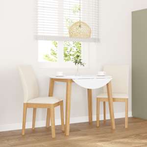 Jedilni stoli z blazinami 2 kosa masivnega lesa gume