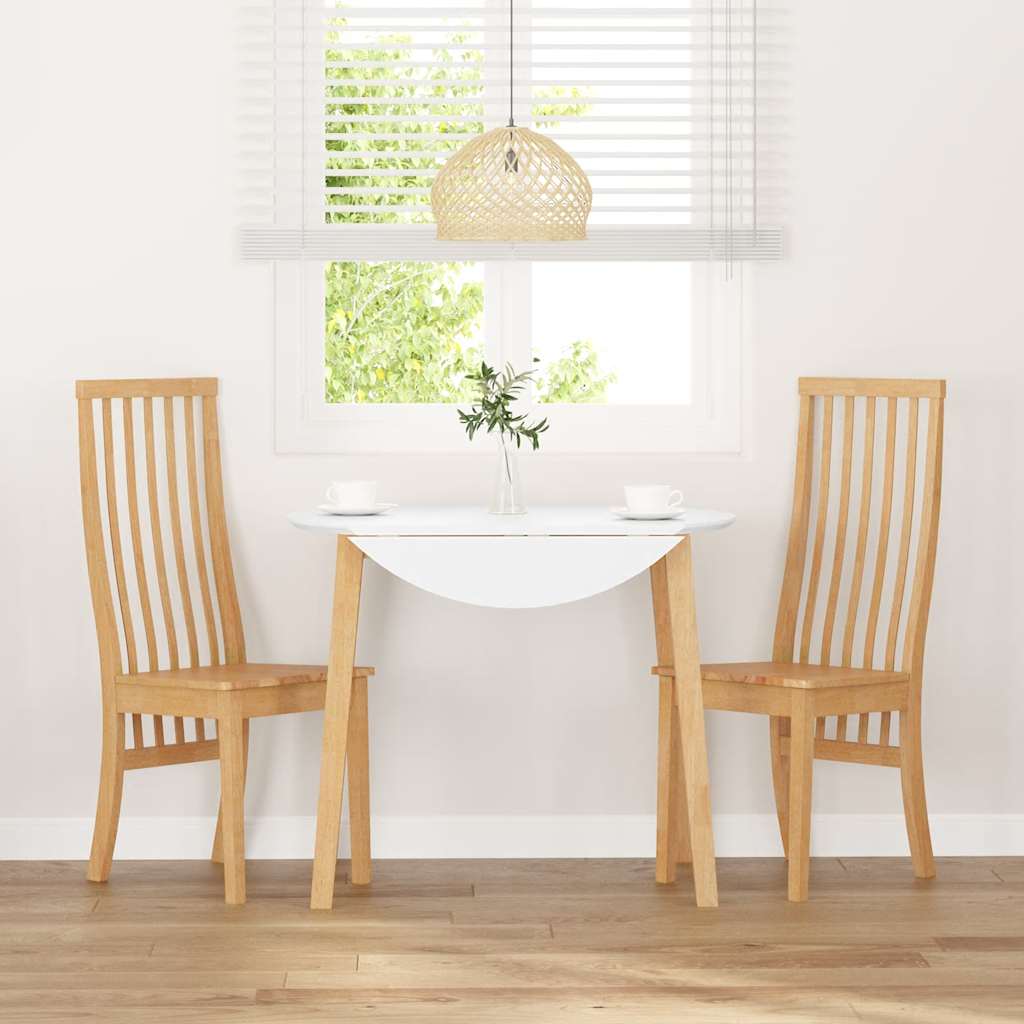 Thumbnail - vidaXL Esszimmerstühle 2 Stk. Massivholz Gummibaum