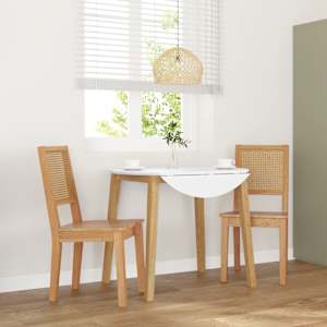 Jedilni stoli 2 kosa masivne lesene gume