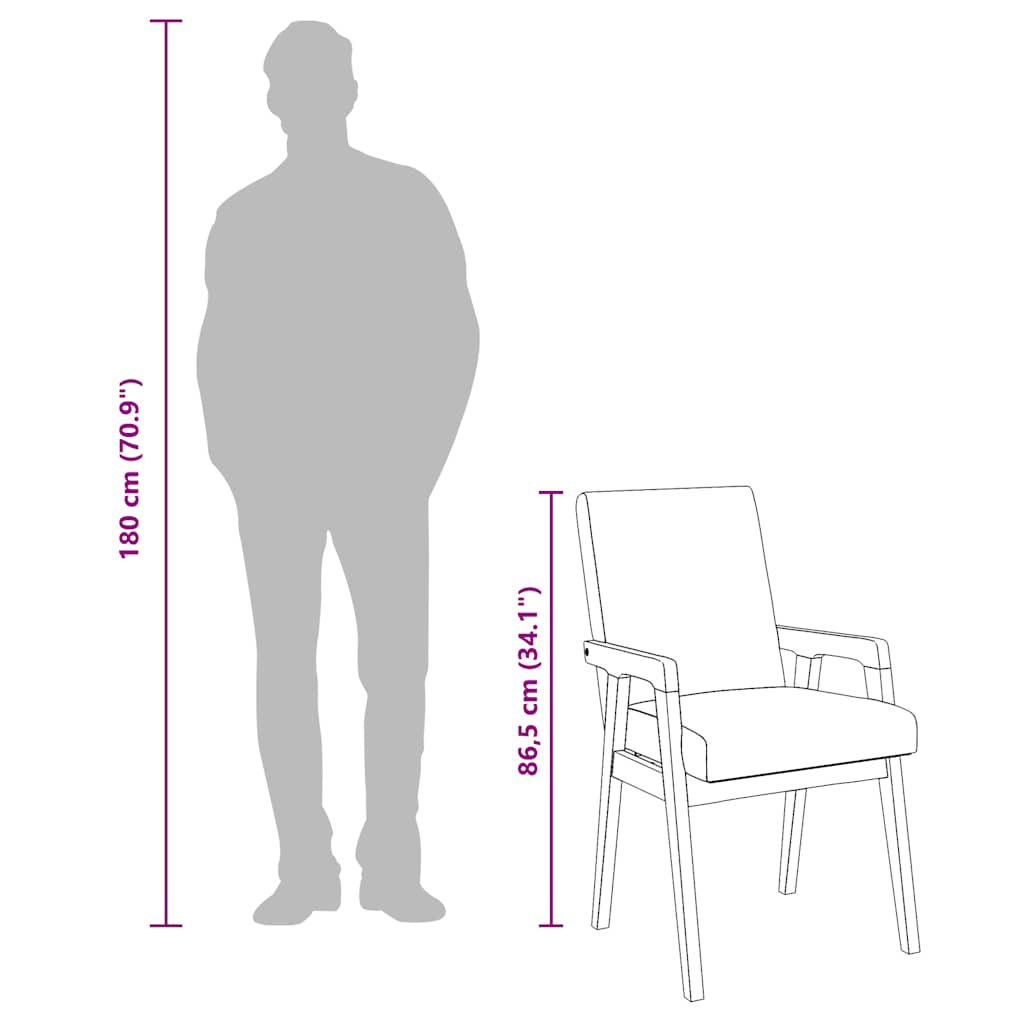 Eetkamerstoelen met kussens 2 stuks wit massief hout rubber image 12