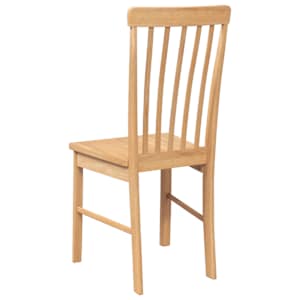 Jídelní židle 2 ks z masivního dřeva Rubber - obrázek 7