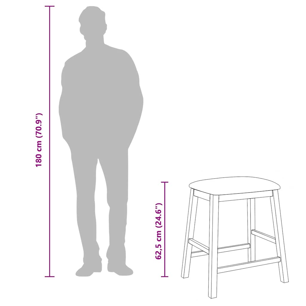 Bar Chair, Bar Chairs, Taburete Alto vidaXL - Imagen 89 de 101