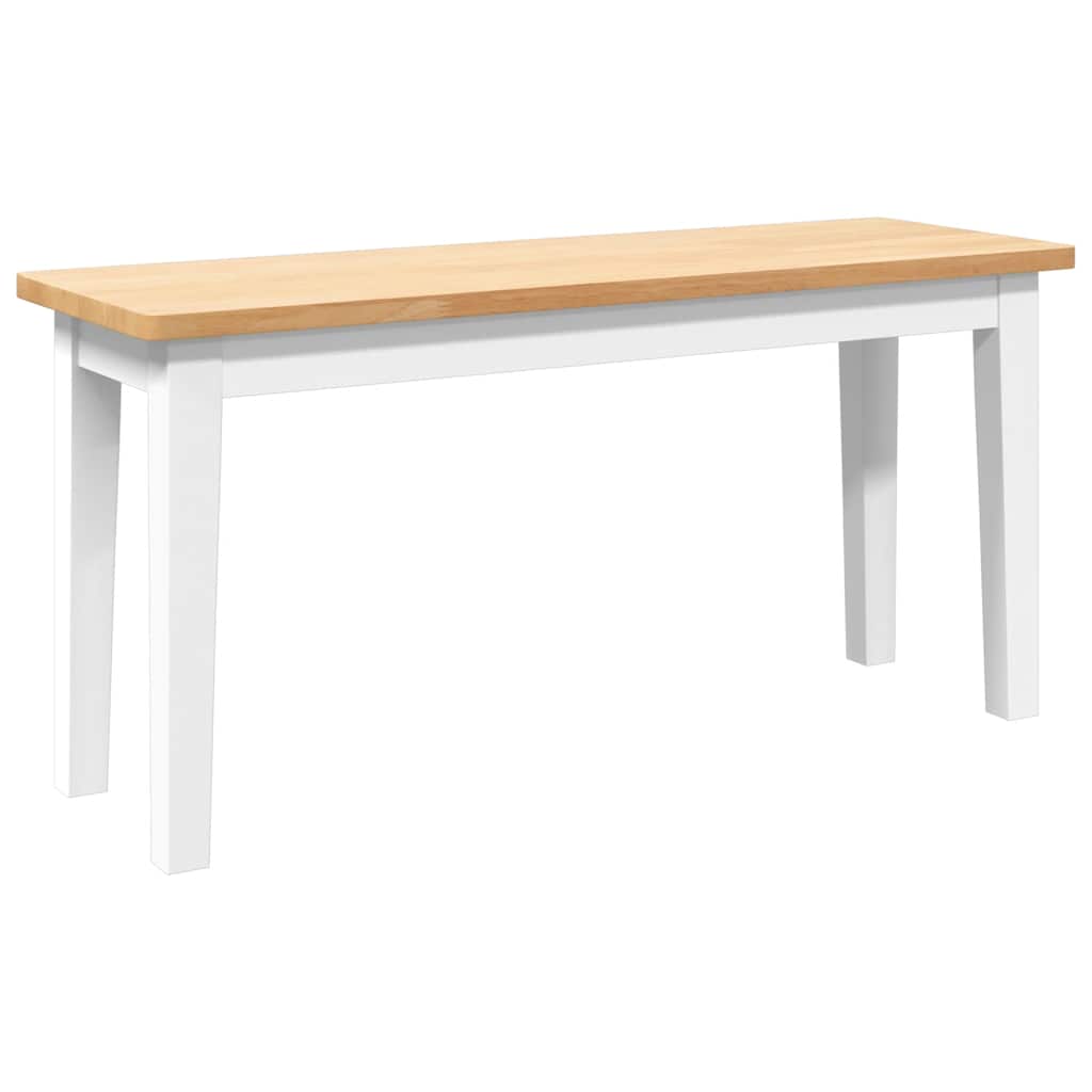 Thumbnail - vidaXL Bank 90 cm Massivholz Gummibaum