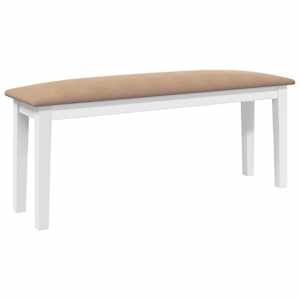 vidaXL Pink 110 cm Valge t&auml;ispuidust kumm