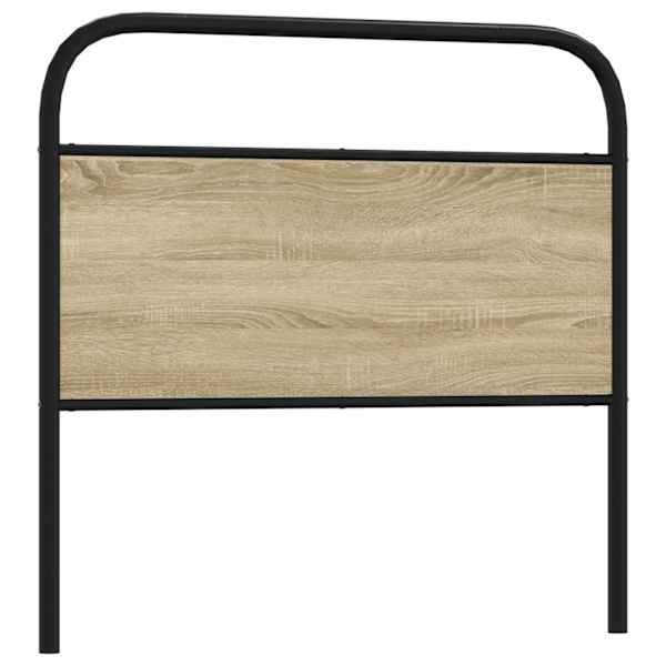 vidaXL vahetatav voodipeats, Sonoma tamm, 107 cm, teras ja tehispuit