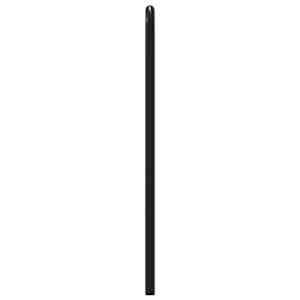 Náhradní čelo postele hnědý dub 140 cm ocel a kompozitní dřevo - obrázek 4