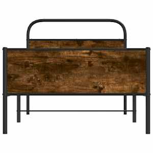 Rám postele bez matrace 90x190 cm dub sonoma kompozitní dřevo - obrázek 5