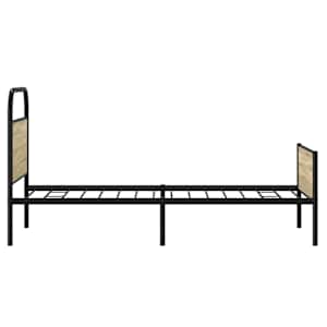 Rám postele bez matrace 75x190 cm dub sonoma kompozitní dřevo - obrázek 6