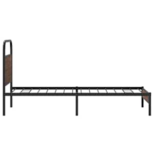 Rám postele bez matrace 100x190 cm hnědý dub kompozitní dřevo - obrázek 6