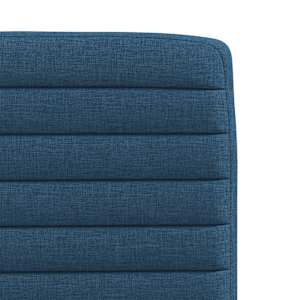 Jídelní židle 4 ks modré textil - obrázek 7