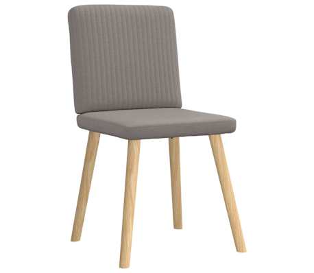 vidaXL s&ouml;&ouml;gitoolid 4 tk, pruunikashall, kangas