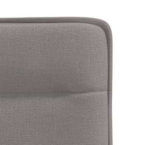 Jídelní židle 4 ks taupe textil - obrázek 7