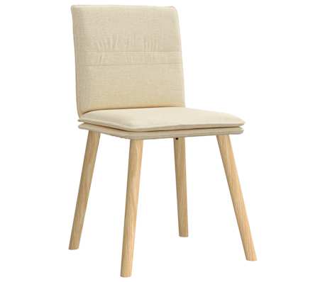 vidaXL Scaune de bucătărie, 4 buc., material textil