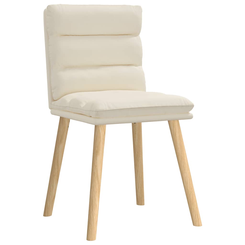 vidaXL Eetkamerstoelen 4 st linnen afbeelding