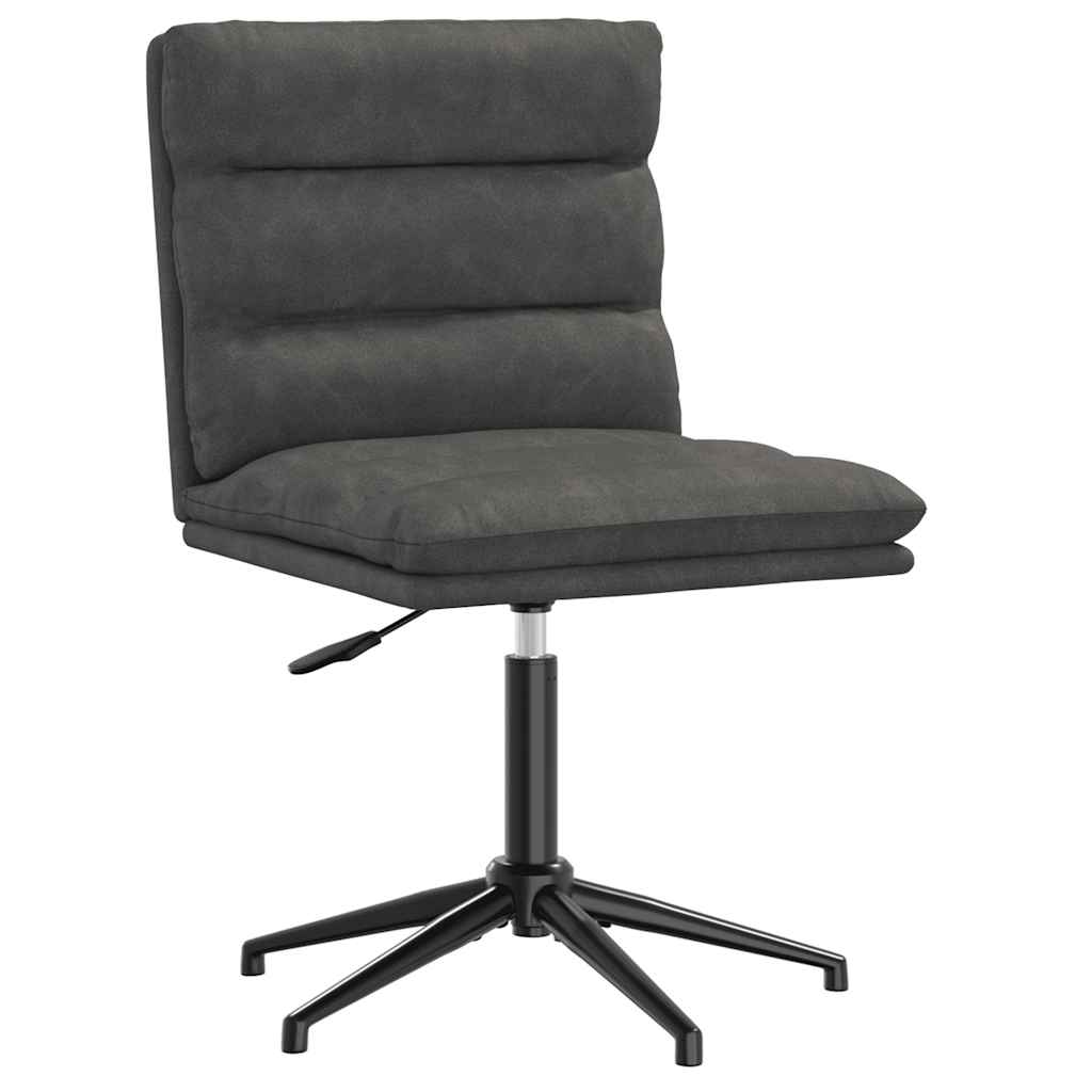 vidaXL Eetkamerstoelen 2 st kunstleer zwart afbeelding