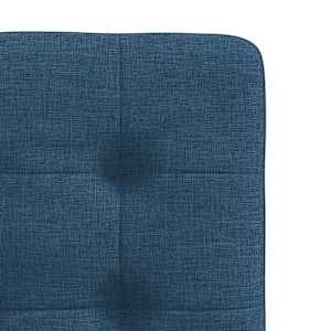 Jídelní židle 6 ks modré textil - obrázek 7