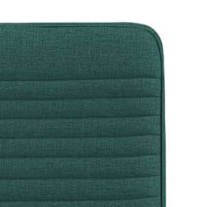 Jídelní židle 6 ks tmavě zelené textil - obrázek 7