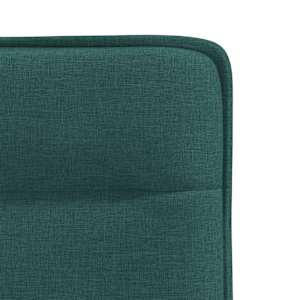 Jídelní židle 6 ks tmavě zelené textil - obrázek 7