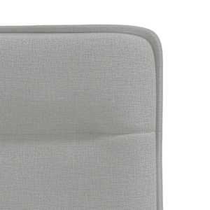 Otočné jídelní židle 6 ks Oblak šedá textil - obrázek 7
