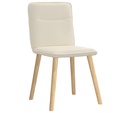 vidaXL Eetkamerstoelen 6 st linnen