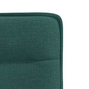 Jídelní židle 6 ks tmavě zelené textil - obrázek 7