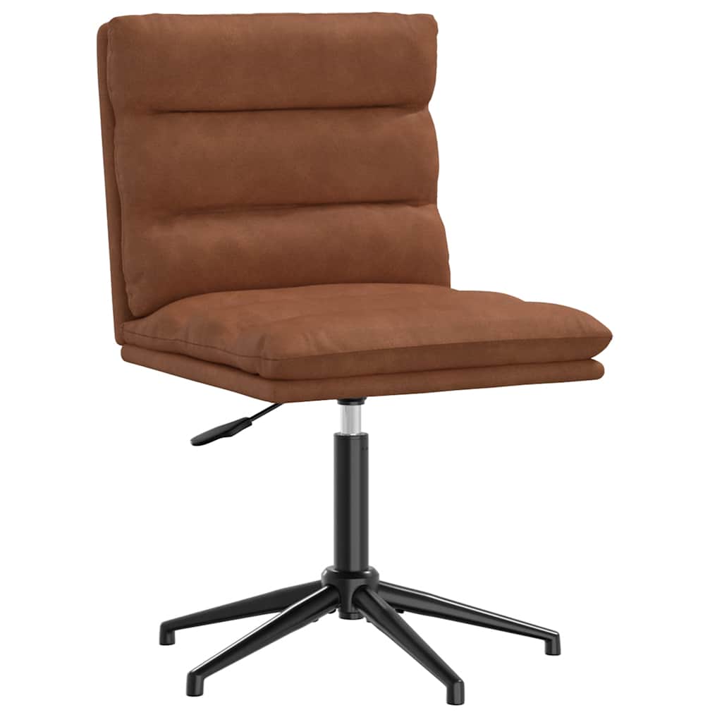 vidaXL Eetkamerstoelen 4 st kunstleer bruin afbeelding