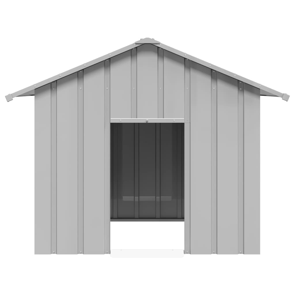 Thumbnail - vidaXL Hundehütte mit Dach 131x101x102 cm Verzinkter Stahl