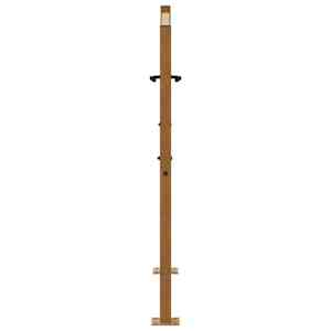 Zahradní brána 100 x 100 cm odolná ocel s křížovým designem - obrázek 6